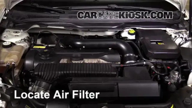 2008 Volvo C30 T5 2.5L 5 Cyl. Turbo Filtre à air (moteur) Changement